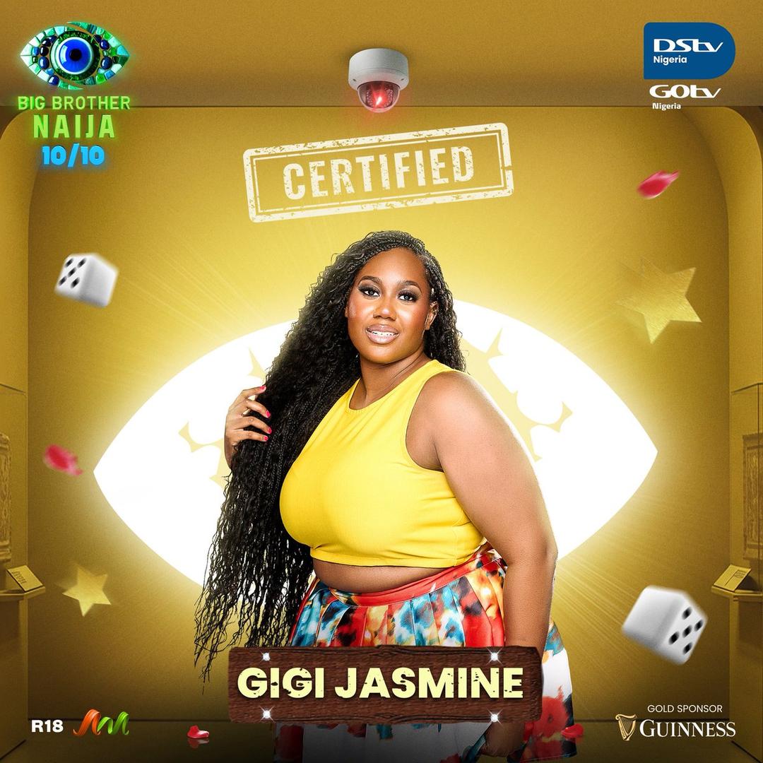 Gigi Jasmine BBNaija Season 10 Biography, Age, State, Net Worth, Occupation (2025)