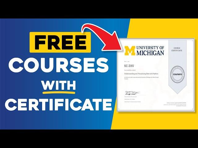 Free Online College Courses with Certificates in the USA (2025 Guide)